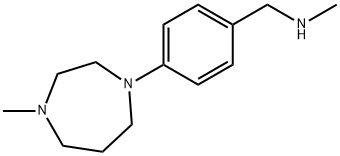 N-METHYL-4-(4-METHYLPERHYDRO-1,4-DIAZEPIN-1-YL)BENZYLAMINE