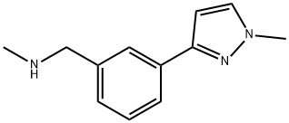 n-methyl-3-(1-methyl-1h-pyrazol-3-yl)benzylamine