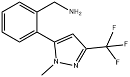 2-[1-甲基-3-(三氟甲基)-1H-吡唑-5-基]苄胺