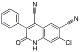 4,6-Quinolinedicarbonitrile,  7-chloro-1,2-dihydro-2-oxo-3-phenyl-