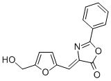 4-([5-(HYDROXYMETHYL)-2-FURYL]METHYLENE)-2-PHENYL-1,3-OXAZOL-5(4H)-ONE
