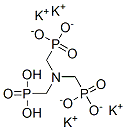 tetrapotassium dihydrogen [nitrilotris(methylene)]trisphosphonate