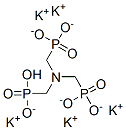 pentapotassium hydrogen [nitrilotris(methylene)]trisphosphonate