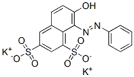 dipotassium 7-hydroxy-8-(phenylazo)naphthalene-1,3-disulphonate