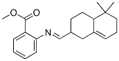 methyl 2-[[(octahydro-5,5-dimethyl-2-naphthyl)methylene]amino]benzoate