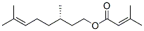 (S)-3,7-dimethyl-6-octenyl 3-methyl-2-butenoate