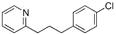 2-[3-(4-chlorophenyl)propyl]pyridine