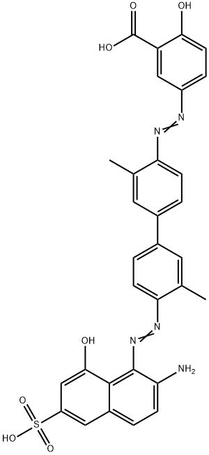 5-[[4||-||-[(2-amino-8-hydroxy-6-sulphonaphthalen-1-yl)azo]-3,3||-||-dimethyl[1,1||-||-biphenyl]-4-yl]azo]salicylic acid