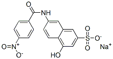 sodium 4-hydroxy-7-[(4-nitrobenzoyl)amino]naphthalene-2-sulphonate