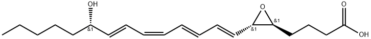15-hydroxy-5,6-oxido-7,9,11,13-eicosatetraenoic acid