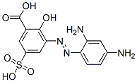 3-[(2,4-diaminophenyl)azo]-5-sulphosalicylic acid