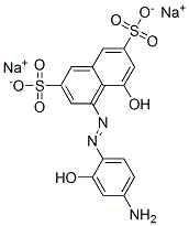 disodium 4-[(4-amino-2-hydroxyphenyl)azo]-5-hydroxynaphthalene-2,7-disulphonate