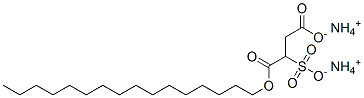 diammonium 1-hexadecyl 2-sulphonatosuccinate
