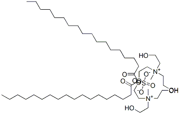 bis[[bis(2-hydroxyethyl)]methyl[2-[(1-oxooctadecyl)oxy]ethyl]ammonium] sulphate