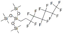 1,1,5,5,5-hexamethyl-3-(3,3,4,4,5,5,6,6,7,7,8,8,8-tridecafluorooctyl)-3-[(trimethylsilyl)oxy]trisiloxane