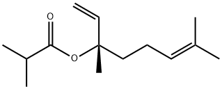 (S)-1,5-dimethyl-1-vinylhex-4-enyl isobutyrate