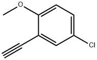 4-chloro-2-ethynyl-1-methoxybenzene