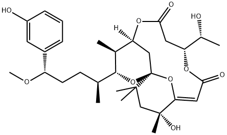 (4R)-17-Debromo-2,3-didehydro-3-deoxy-4-hydroxyaplysiatoxin