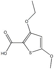 2-Thiophenecarboxylicacid,3-ethoxy-5-methoxy-(9CI)