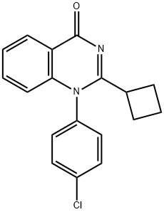 1-(4-氯苯基)-2-环丁基喹唑啉-4(1H)-酮