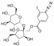 O-(4-diazo-3-iodobenzoyl)sucrose