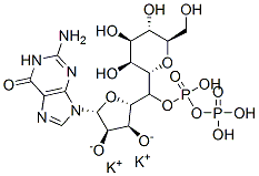 Guanosine 5||-||-(trihydrogen diphosphate), mono-alpha-d-mannopyranosyl ester, dipotassium salt