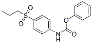 N-(p-Propylsulfonylphenyl)carbamic acid phenyl ester