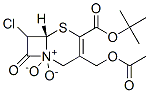3-acetoxymethyl-7-chloro-3-cephem-4-carboxylate-1,1-dioxide tert-butylester