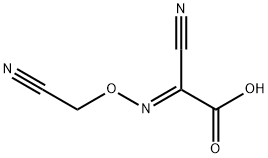 Acetic acid, cyano[(cyanomethoxy)imino]-, (E)- (9CI)