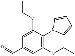 3,5-Diethoxy-4-(1h-pyrrol-1-yl)benzaldehyde