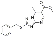 2-(苄基硫代)-7-甲基-[1,2,4]三唑并[1,5-A]嘧啶-6-羧酸甲酯
