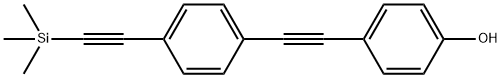 4-((4-((Trimethylsilyl)ethynyl)-phenyl)ethynyl)phenol