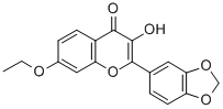 4H-1-BENZOPYRAN-4-ONE, 2-(1,3-BENZODIOXOL-5-YL)-7-ETHOXY-3-HYDROXY-