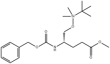 (S)-4-苄氧羰基氨基-5-叔丁基二甲基硅氧基戊酸甲酯