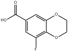 1,4-Benzodioxin-6-carboxylic  acid,  8-fluoro-2,3-dihydro-