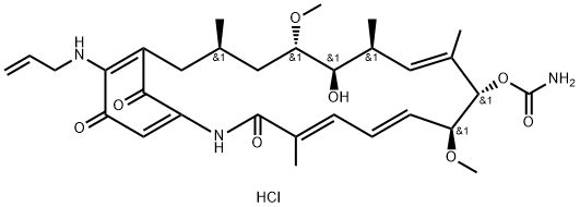 17-(烯丙基氨基)-17-去甲基格尔德霉素盐酸盐