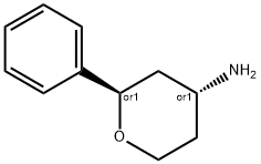 (2R,4R)-2-Phenyl-tetrahydro-2H-pyran-4-amine