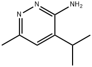 3-Pyridazinamine,  6-methyl-4-(1-methylethyl)-
