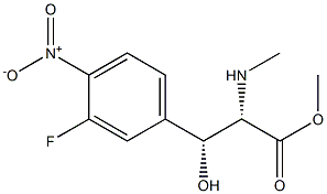 甲基(2S,3R)-3-[(3-氟-4-硝基)苯基]-3-羟基-2-(N-甲基氨基)丙酸酯