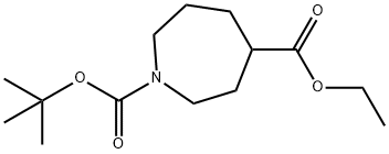 1-叔丁氧羰基-氮杂环庚烷-4-羧酸乙酯