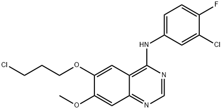 6-(3-氯丙氧基)-7-甲氧基-4-(3-氯-4氟苯胺)喹唑啉