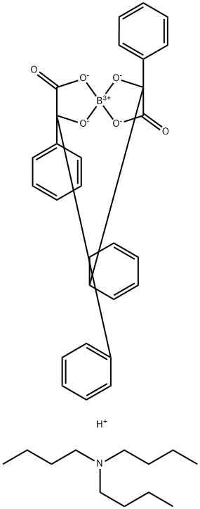 Borate(1-), bis[alpha-(hydroxy-kappa O)-alpha-phenylbenzeneacetato(2-)-kappa O]-, (T-4)-, hydrogen coMpound with N,N-dibutyl-1-butanaMine (1:1:1) (BABoTBA)