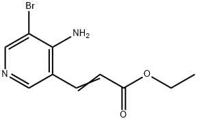 3-(4-氨基-5-溴吡啶-3-基)丙烯酸乙酯