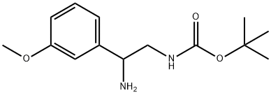 [2-氨基-2-(3-甲氧基苯基)乙基]氨基甲酸叔丁基酯