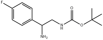 [2-氨基-2-(4-氟-苯基)-乙基]-氨基甲酸叔丁酯