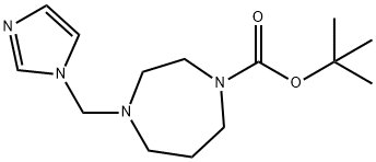 4-IMIDAZOL-1-YLMETHYL-[1,4]DIAZEPANE-1-CARBOXYLIC ACID TERT-BUTYL ESTER