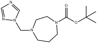 4-[1,2,4]TRIAZOL-1-YLMETHYL-[1,4]DIAZEPANE-1-CARBOXYLIC ACID TERT-BUTYL ESTER