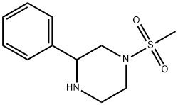 1-METHANESULFONYL-3-PHENYL-PIPERAZINE