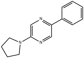 2-PHENYL-5-PYRROLIDIN-1-YL-PYRAZINE