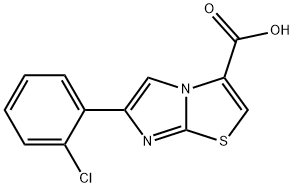 6-(2-CHLORO-PHENYL)-IMIDAZO[2,1-B]THIAZOLE-3-CARBOXYLIC ACID